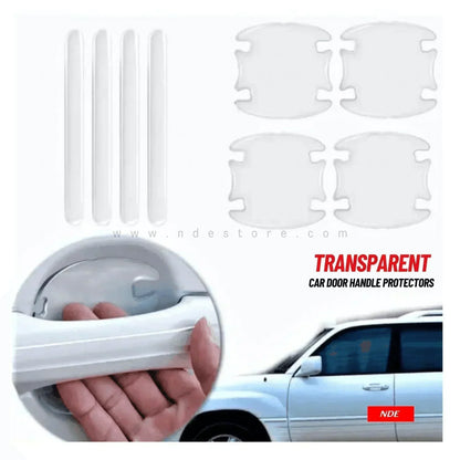DOOR HANDLE GUARD TRANSPARENT PROTECTOR FOR HONDA - ndestore.com