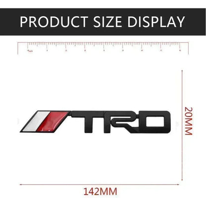 EMBLEM BADGE TRD 3D WATERPROOF LOGO - ndestore.com