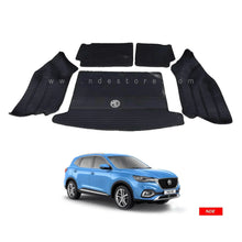 TRUNK FLOOR MAT BLACK UPHOLSTERY FOR MG HS - ndestore.com