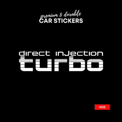 STICKER,TURBO SERIES (SKU: 44528) - ndestore.com
