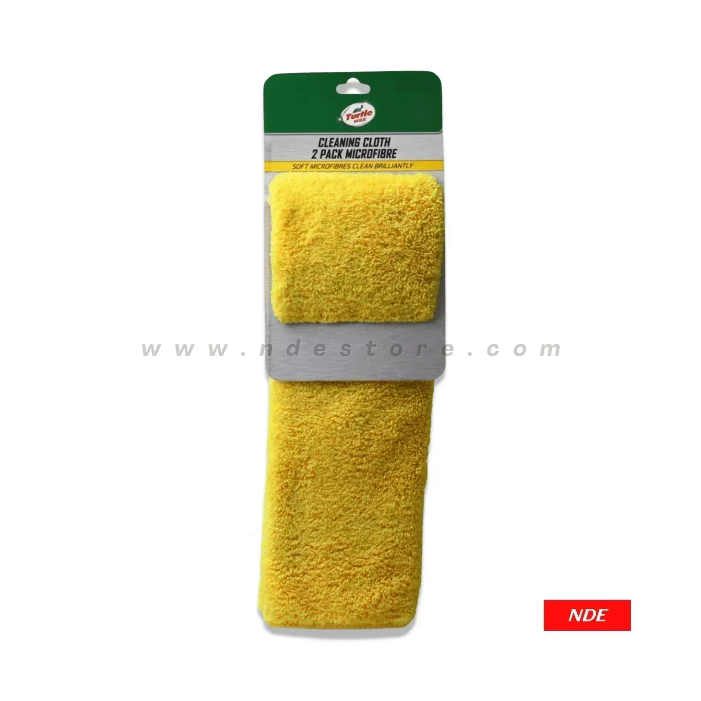 TURTLE WAX, MICROFIBER CLEANING CLOTH PACK OF 2 PIECES - ndestore.com