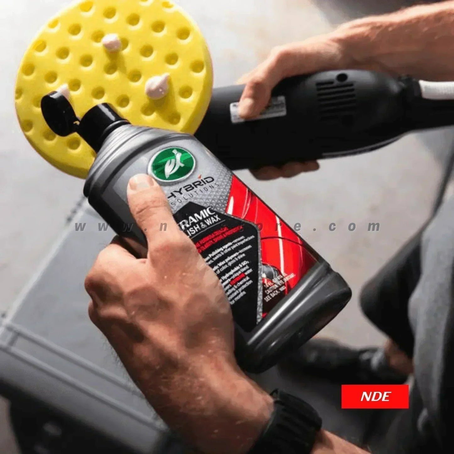 TURTLE WAX, HYBRID SOLUTIONS CERAMIC POLISH & WAX - 414 ML - ndestore.com