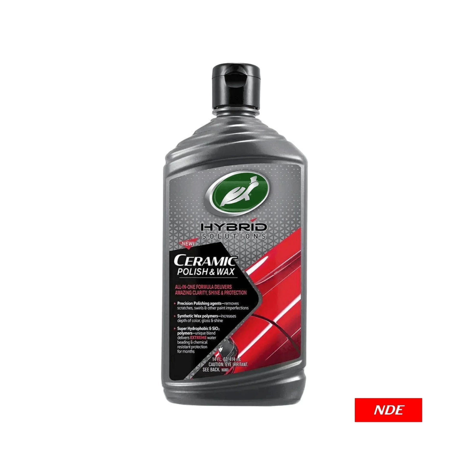 TURTLE WAX, HYBRID SOLUTIONS CERAMIC POLISH & WAX - 414 ML - ndestore.com