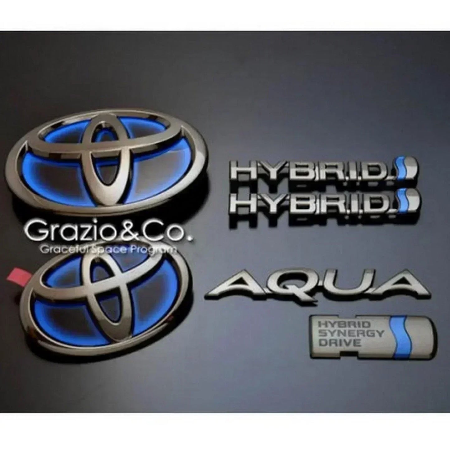 MONOGRAM SET COMPLETE FOR TOYOTA AQUA - ndestore.com