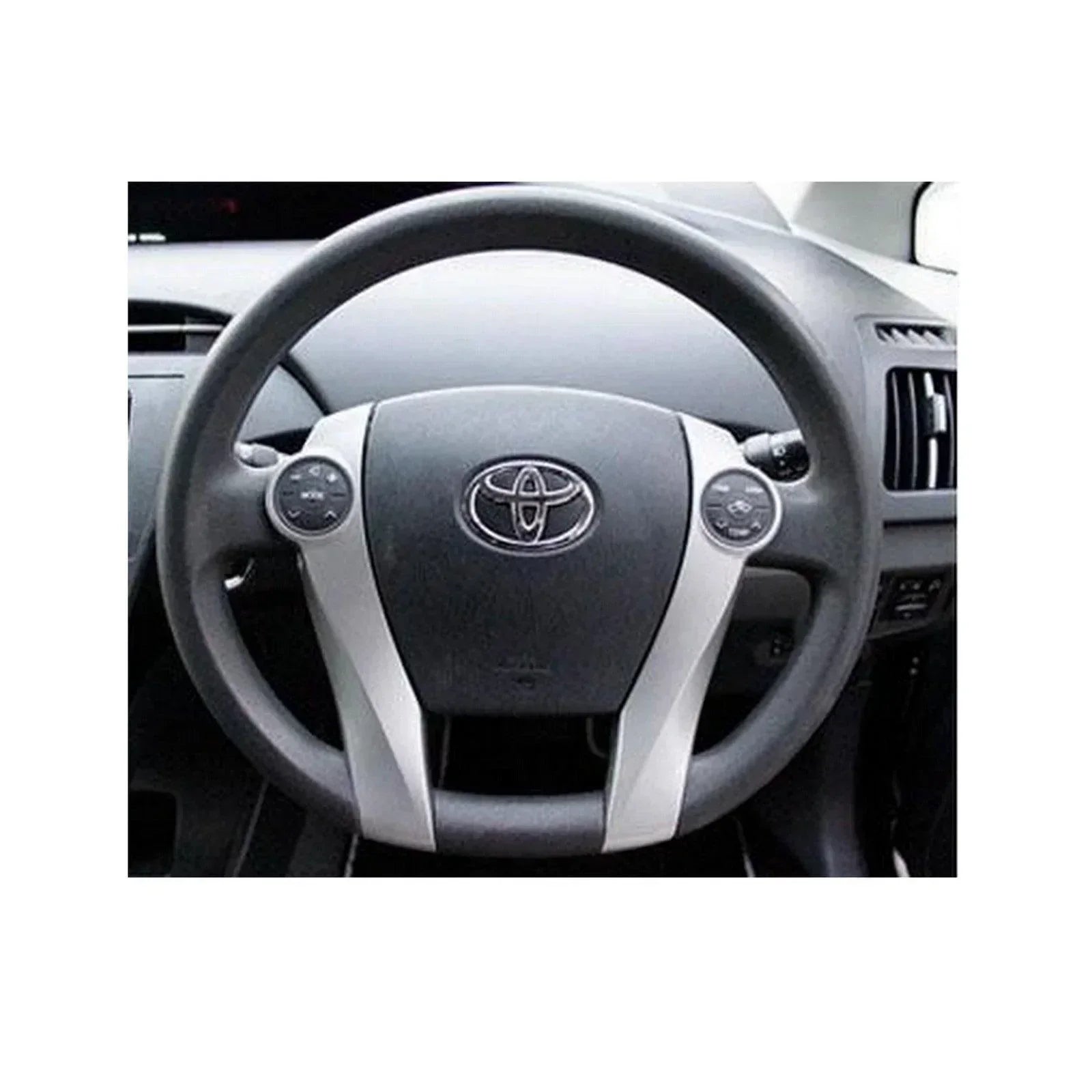 STEERING COVER WITH MULTI MEDIA BUTTONS FOR TOYOTA AQUA - ndestore.com