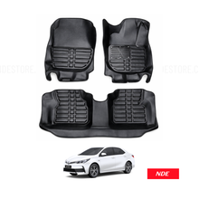 FLOOR MAT 5D STYLE FOR TOYOTA COROLLA (2008-2026)