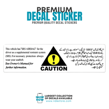 STICKER DOOR GLASS STICKER TOYOTA GENUINE STICKER