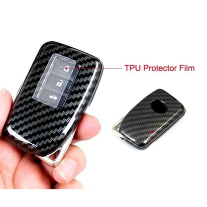 KEY COVER CARBON FIBER STYLE FOR TOYOTA FORTUER (2016-2021) - ndestore.com