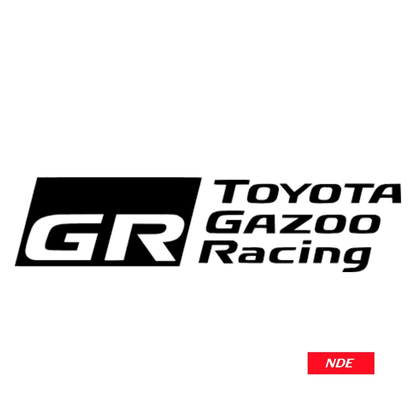 STICKER DECAL TOYOTA GR