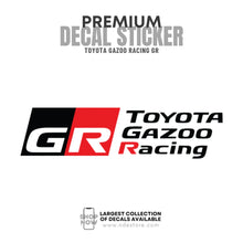 STICKER DECAL TOYOTA GR