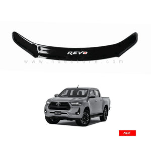 BONNET GUARD BLACK FOR TOYOTA HILUX REVO (2016-2021) - ndestore.com