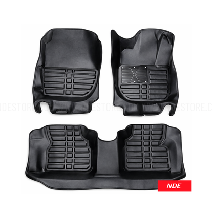 FLOOR MAT 5D STYLE FOR TOYOTA PRIUS (2014-2021)