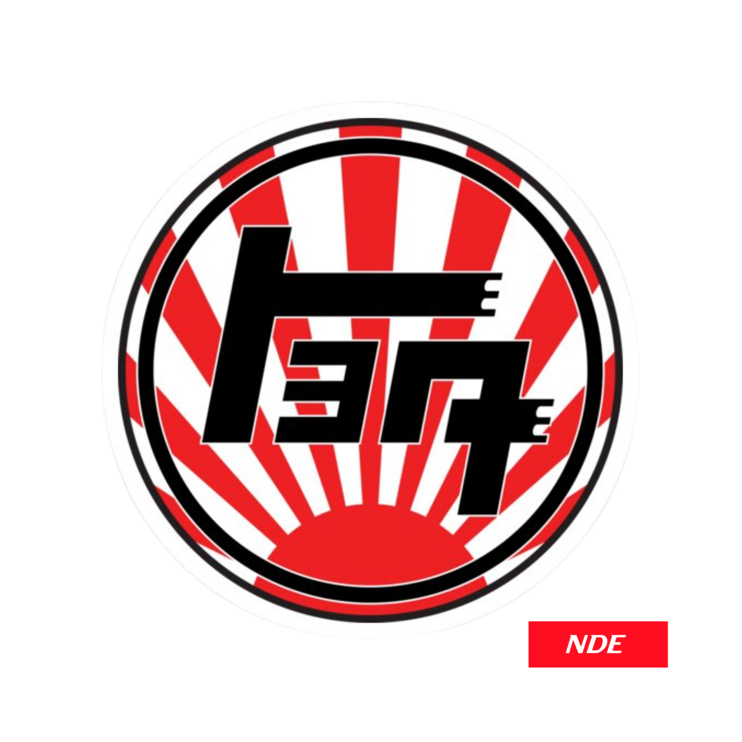 STICKER DECAL TEQ TOYOTA JAPAN