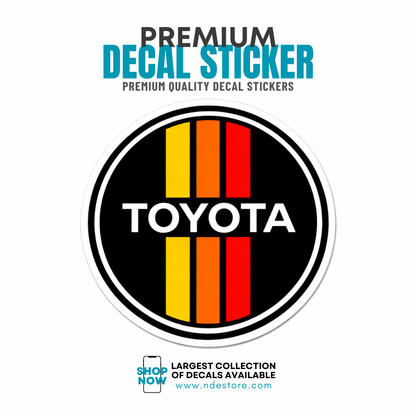 STICKER DECAL TEQ TOYOTA CLASSIC