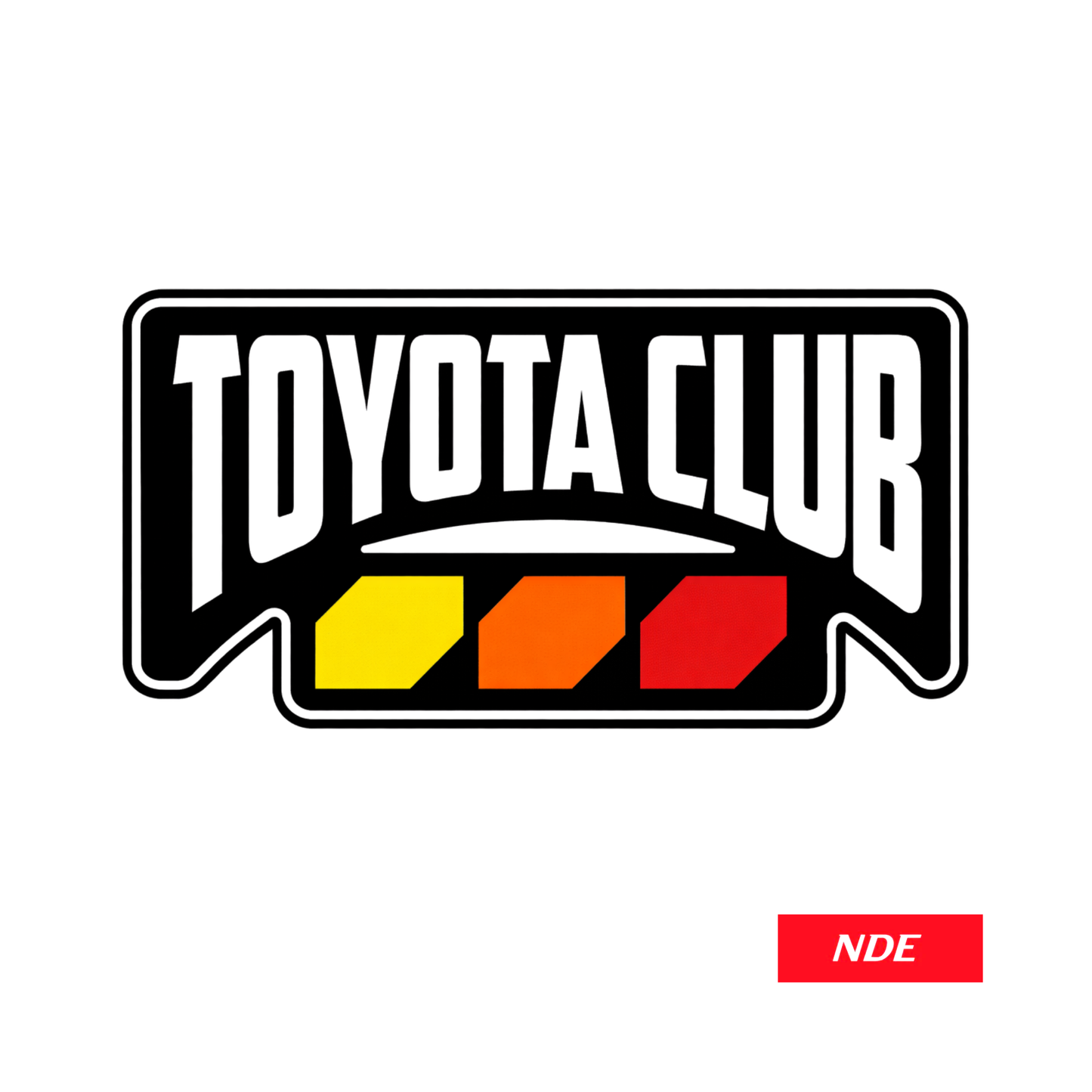 STICKER DECAL TEQ TOYOTA CLUB