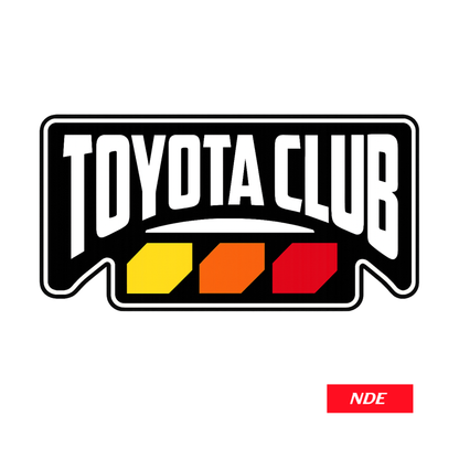 STICKER DECAL TEQ TOYOTA CLUB