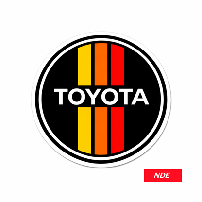 STICKER DECAL TEQ TOYOTA CLASSIC