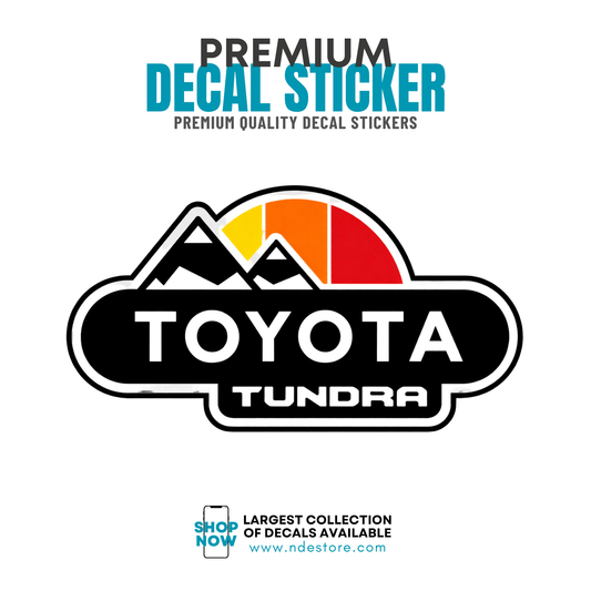 STICKER DECAL TEQ TOYOTA TUNDRA