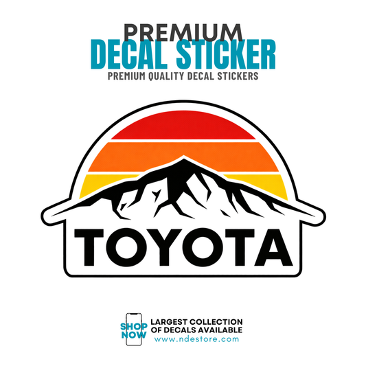 STICKER DECAL TEQ SERIES TOYOTA