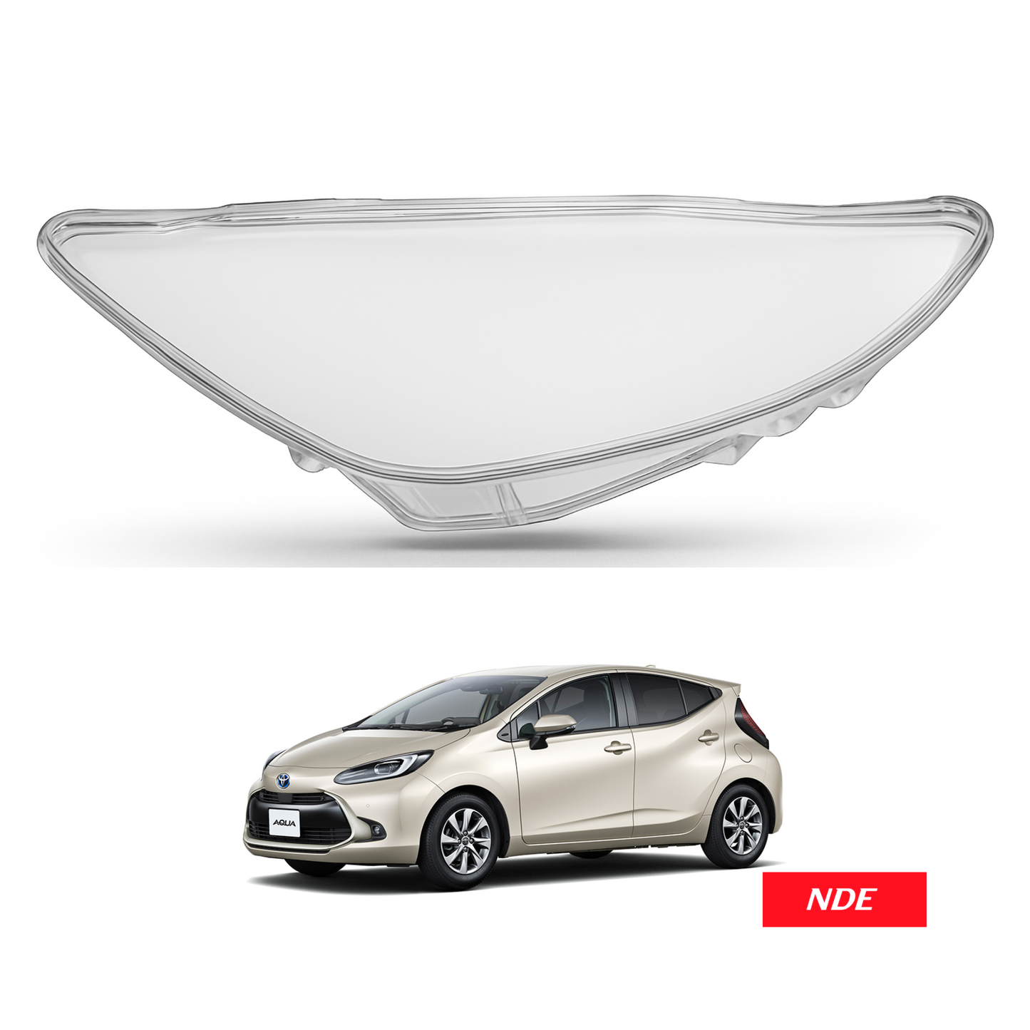 HEADLIGHT LENS COVER FOR TOYOTA AQUA