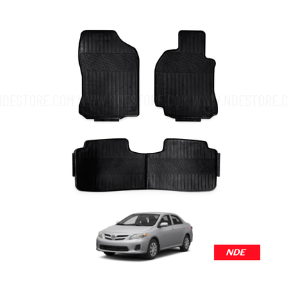 FLOOR MAT RUBBER FOR TOYOTA COROLLA (2002-2025)