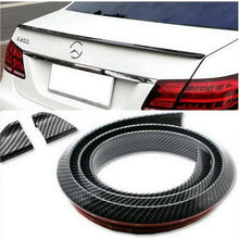 RUBBER TRUNK CARBON FIBER STYLE LIP BLACK - ndestore.com