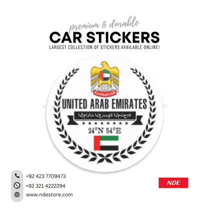 STICKER UNITED ARAB EMIRATES (SKU: U44535) - ndestore.com
