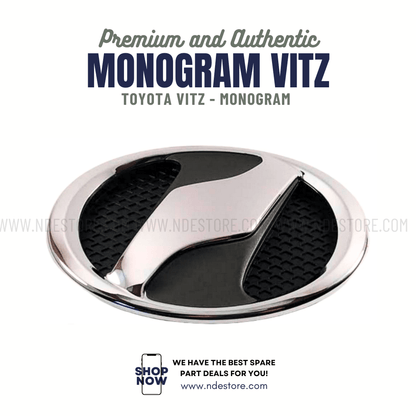MONOGRAM FRONT GRILL FOR TOYOTA VITZ - ndestore.com