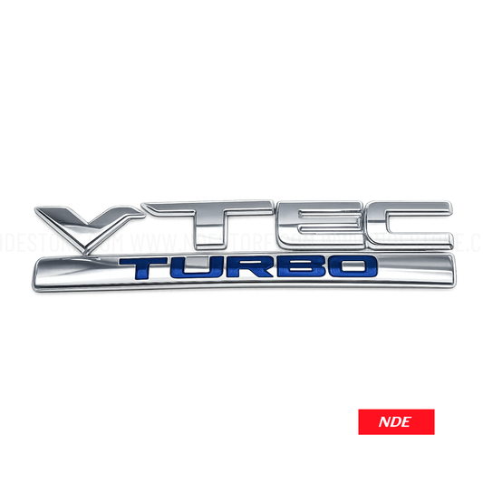 MONOGRAM EMBLEM VTEC TURBO