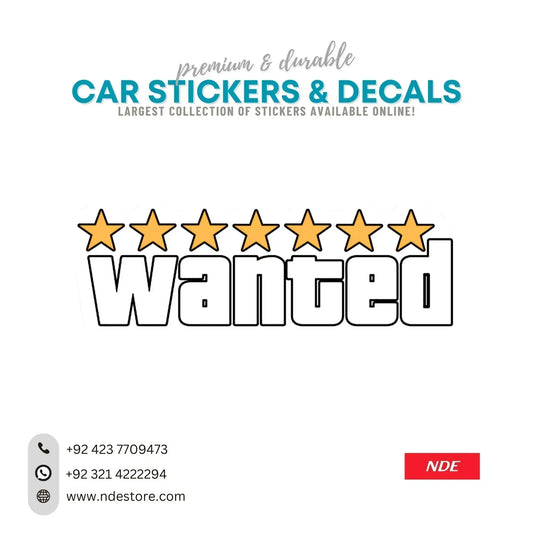 STICKER WANTED - ndestore.com