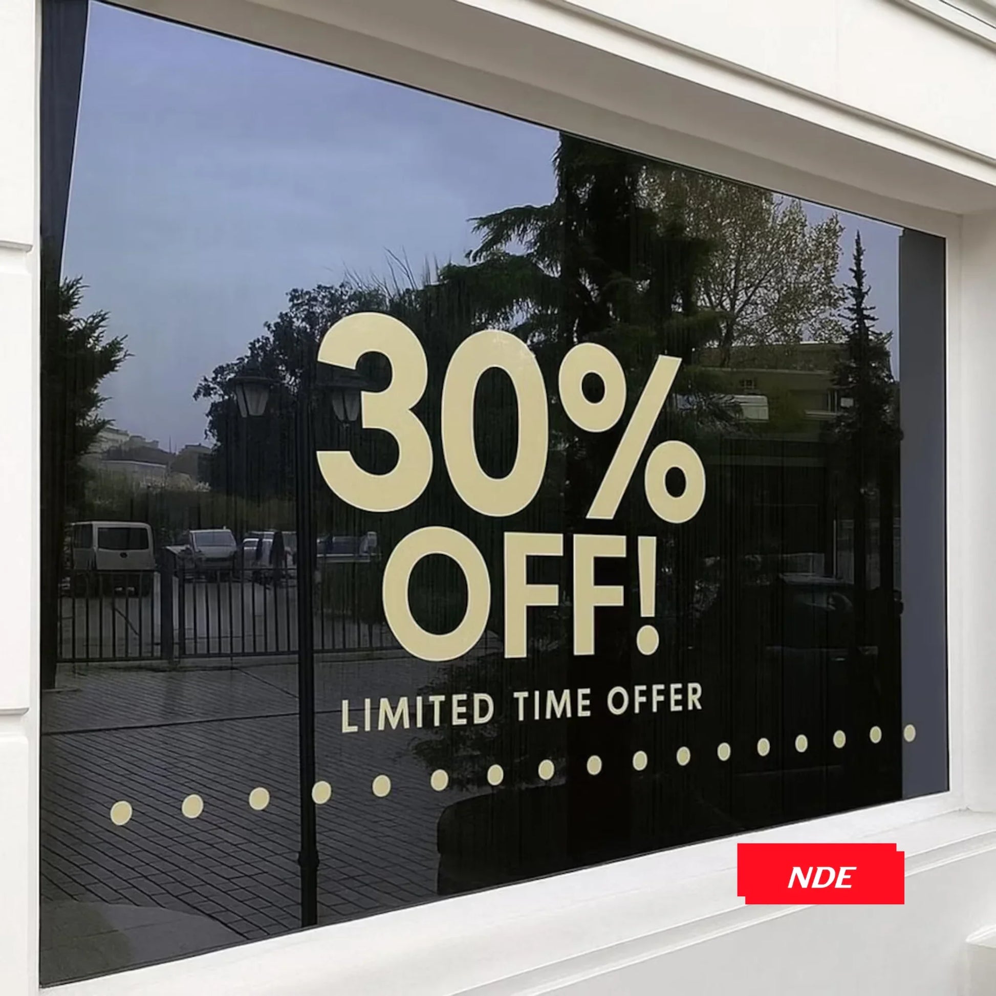 STICKER DECAL CUSTOM WINDOW
