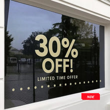 STICKER DECAL CUSTOM WINDOW