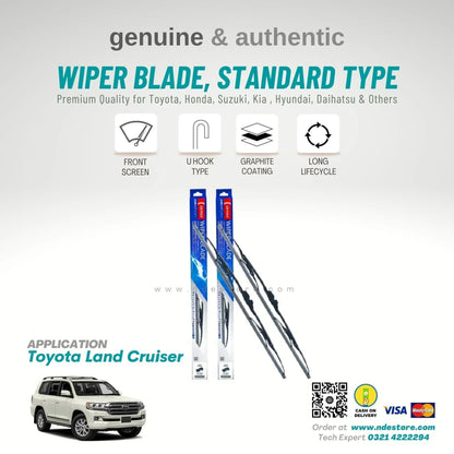 WIPER BLADE DENSO STANDARD TYPE FOR TOYOTA LAND CRUISER - ndestore.com