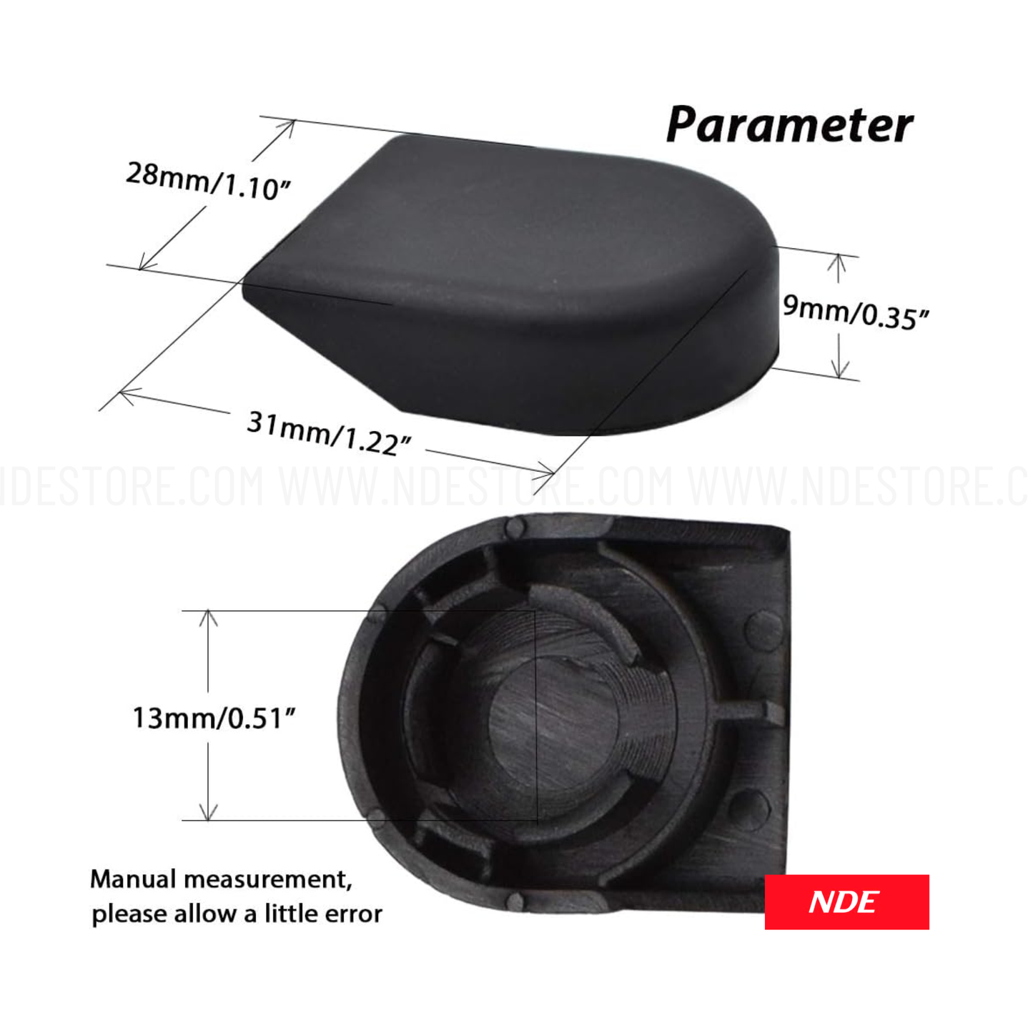 WIPER ARM NUT COVER FOR TOYOTA COROLLA