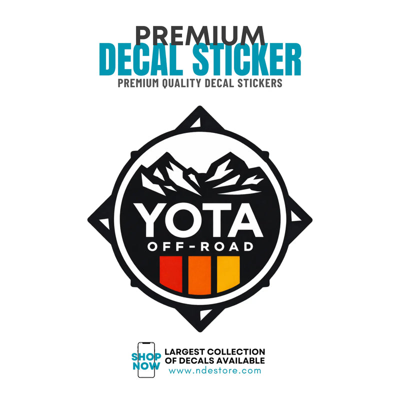 STICKER DECAL TEQ SERIES YOTA