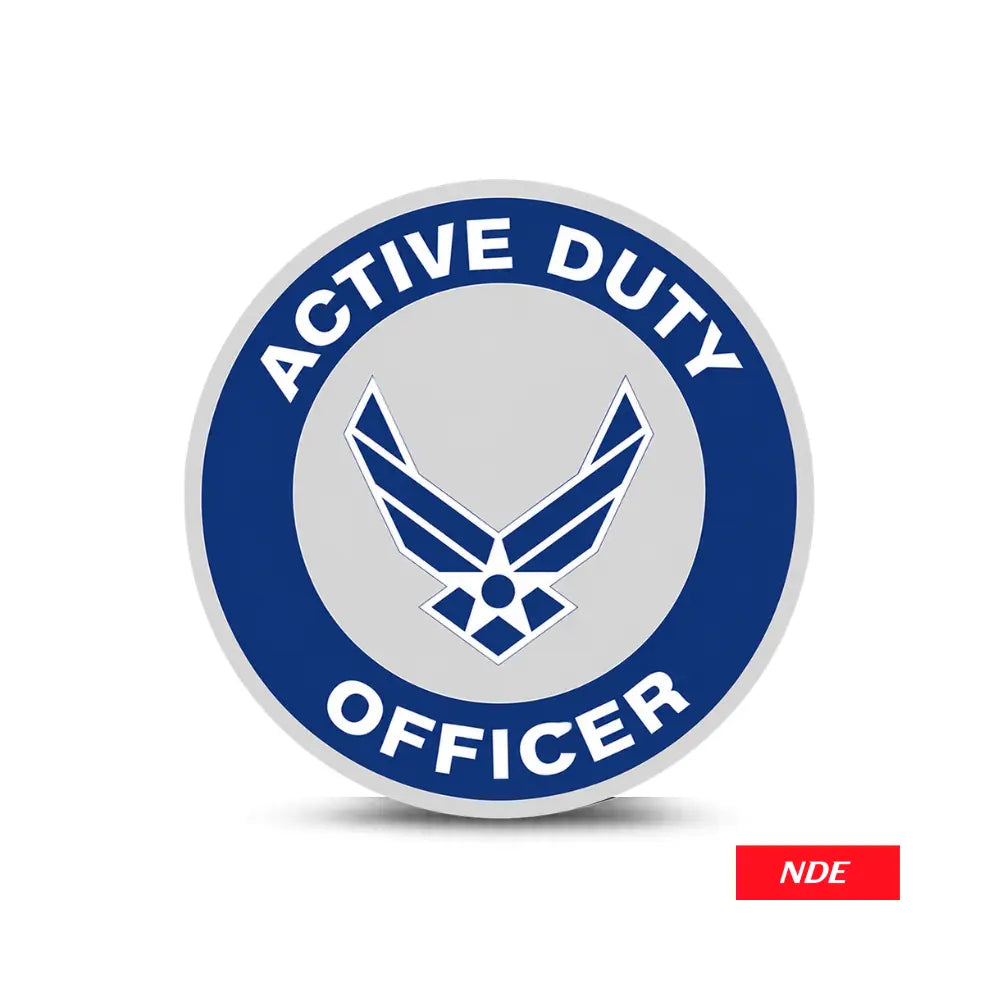 STICKER DECAL ACTIVE DUTY OFFICER