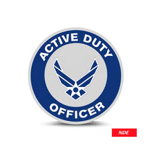 STICKER DECAL ACTIVE DUTY OFFICER