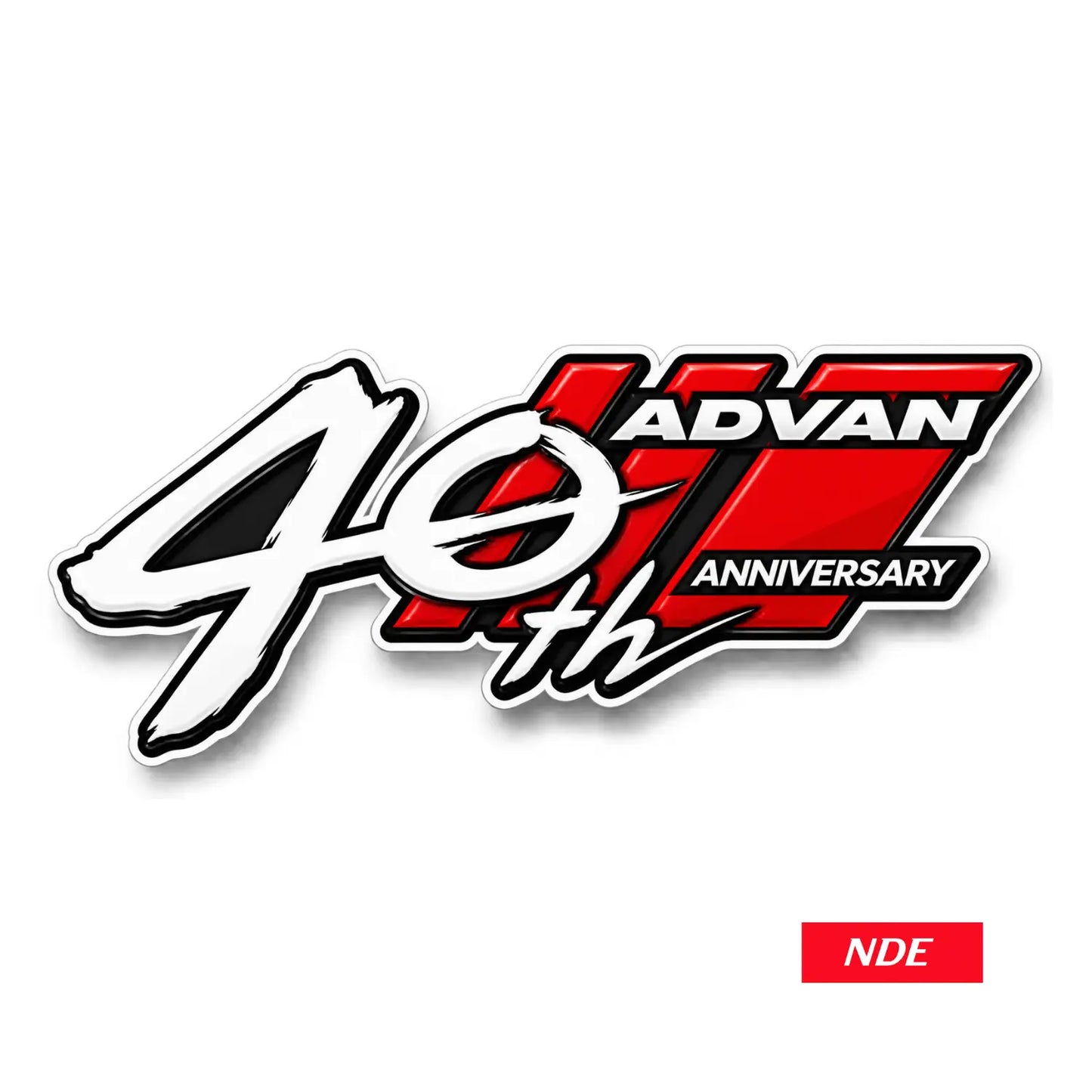 STICKER DECAL ADVAN ANNIVERSARY