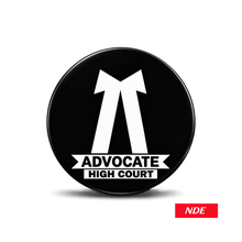 STICKER DECAL ADVOCATE HIGH COURT