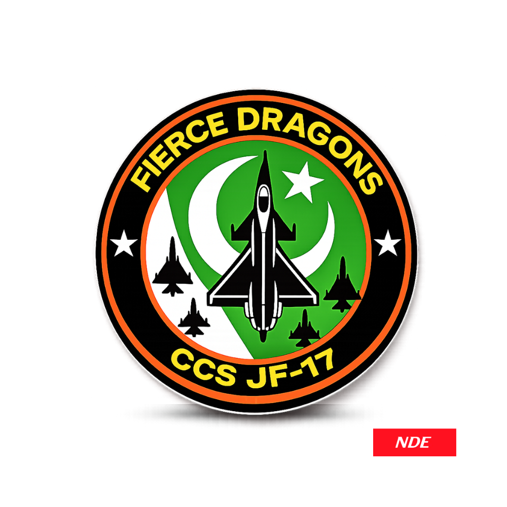 STICKER DECAL AIR FORCE FIERCE DRAGONS