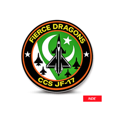 STICKER DECAL AIR FORCE FIERCE DRAGONS