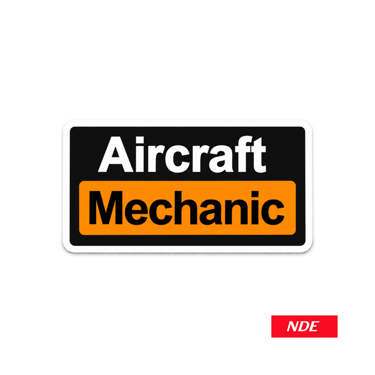 DECAL STICKER AIRCRAFT MECHANIC