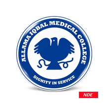 STICKER DECAL ALLAMA IQBAL MEDICAL COLLEGE