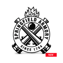 STICKER DECAL SPRINGFIELD ARMORY