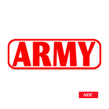 STICKER DECAL ARMY