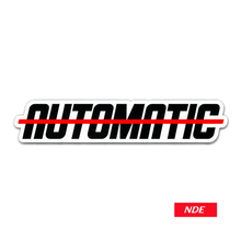 STICKER DECAL AUTOMATIC