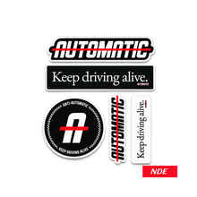 STICKER DECAL AUTOMATIC SERIES