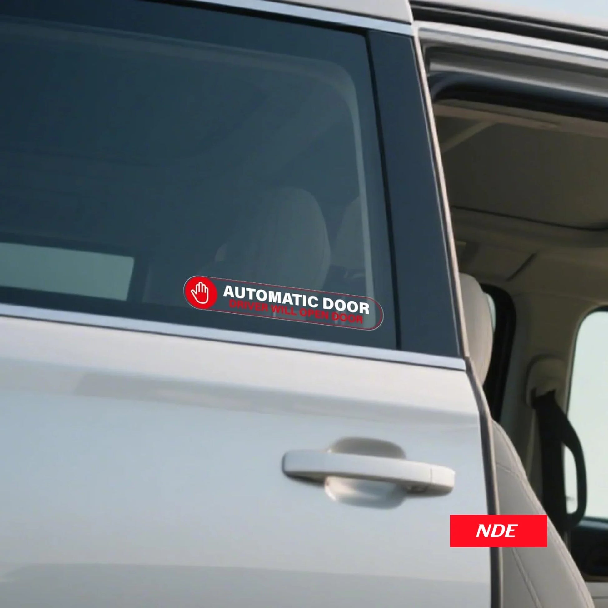 STICKER DECAL AUTOMATIC DOOR