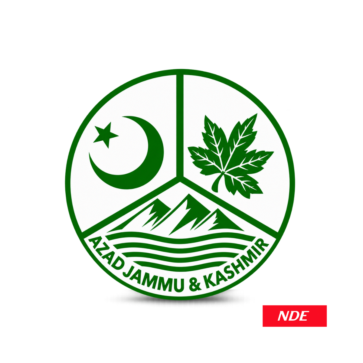 STICKER AZAD JAMMU & KASHMIR