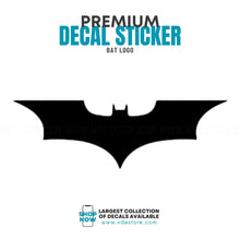 STICKER DECAL BAT LOGO